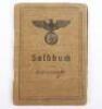 WW2 German Army Standortbattalion Nr3 Soldbuch - 2