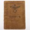 WW2 German Army Soldbuch Grenadier Replacement Battalion 47