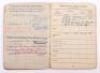 WW2 German Army Supply Unit Soldbuch and Award Citation Set - 17