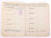 WW2 German Army Supply Unit Soldbuch and Award Citation Set - 24
