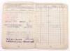 WW2 German Army Supply Unit Soldbuch and Award Citation Set - 25