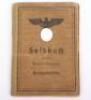 WW2 German Kriegsmarine Issue Soldbuch