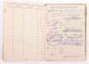 WW2 German Army Standortbattalion Nr3 Soldbuch - 17