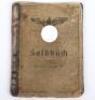 WW2 German Army 2./Landschutzen Ersatz Battalion Nr8 Soldbuch