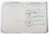 WW2 German Army 2./Landschutzen Ersatz Battalion Nr8 Soldbuch - 12