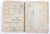 WW2 German Army Issue Soldbuch to a Luftwaffe Airfield Construction and Flak Artillery Member, - 5