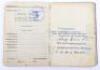 WW2 German Army Issue Soldbuch to a Luftwaffe Airfield Construction and Flak Artillery Member, - 12
