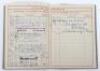 Interesting WW2 German Russian Front Casualty Wehrpass Grenadier Regiment 109 - 14
