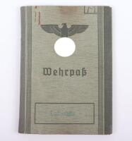 WW2 German Luftwaffe Flak Ersatz Abteilung 92 Wehrpass