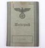 WW2 German Luftwaffe Flak Ersatz Abteilung 92 Wehrpass - 2