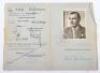 WW2 German Armed Forces Wherpass and Drivers Licenses of Adolf L&uuml;llemann - 3