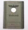 WW2 German Russian Front Casualty Wehrpass Infantry Regiment 191