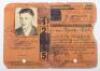 Third Reich Deutsches Arbeitsfront (D.A.F) Work Book Grouping - 3