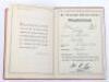 Third Reich Deutsches Arbeitsfront (D.A.F) Work Book Grouping - 6