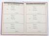 Third Reich Deutsches Arbeitsfront (D.A.F) Work Book Grouping - 8