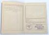 Third Reich Deutsches Arbeitsfront (D.A.F) Work Book Grouping - 24