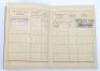Third Reich Deutsches Arbeitsfront (D.A.F) Work Book Grouping - 25