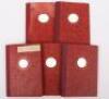 5x Third Reich Deutsches Arbeitsfront (D.A.F) Membership Books