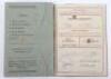 WW2 German Wherpass with Entry for the Luftschutz Decoration - 5