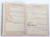 WW2 German Wherpass with Entry for the Luftschutz Decoration - 8