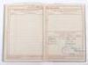 WW2 German Wherpass with Entry for the Luftschutz Decoration - 17