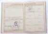 WW2 German Wherpass with Entry for the Luftschutz Decoration - 25