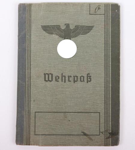 WW2 German Luftwaffe Airfield Worker Wehrpass