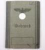 WW2 German Luftwaffe Airfield Worker Wehrpass