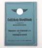 WW2 German Luftschutz Dienstbuch