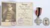 Der Stahlhelmbund Membership Book and Medals - 3