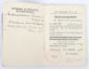 Der Stahlhelmbund Membership Book and Medals - 5