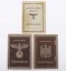 Third Reich Civilian Document Grouping of Augustine Pillarck, - 2