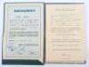 Grouping of Mixed Third Reich Civilian Documents and Passbooks - 6