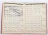 5x Third Reich Deutsches Arbeitsfront (D.A.F) Membership Books - 23