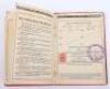 5x Third Reich Deutsches Arbeitsfront (D.A.F) Membership Books - 36
