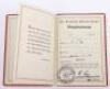 5x Third Reich Deutsches Arbeitsfront (D.A.F) Membership Books - 45