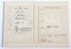 5x Third Reich 1st Pattern Arbeitsbuch (Work Books) - 32