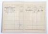 5x Third Reich 1st Pattern Arbeitsbuch (Work Books) - 34