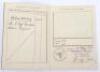 4x Third Reich 2nd Pattern Arbeitsbuch (Work Books) - 23