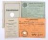 Third Reich Reichsluftschutzbund (R.L.B) Document Grouping
