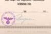 Third Reich Citation for Golden Wedding Anniversary - 7