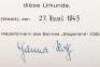 Third Reich Hitler Youth / BDM Citation Pair - 5