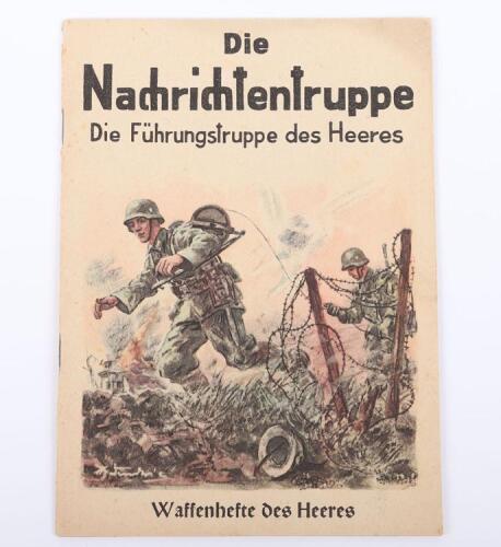 WW2 German Army Signals Troops Propaganda Book