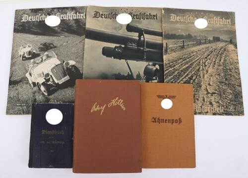 3x Third Reich NSKK Publications