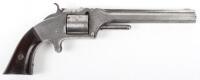 6 Shot .32” Rimfire Smith and Wesson Single Action Revolver No. 62099 Retailed in France