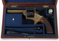 6 Shot .30” Rimfire Single Action Revolver Engraved GRIFFITHS & WORSLEY, MANCHESTER