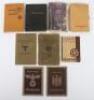 9x Items of Third Reich Paperwork - 2