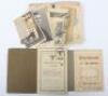 9x Items of Third Reich Paperwork - 4