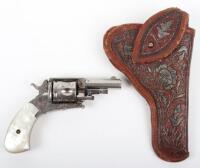 5 Shot .32” Rimfire Belgian Double Action Revolver