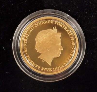 Royal Australian Mint $25 2019 Proof Gold (1/4oz), .999 - 2